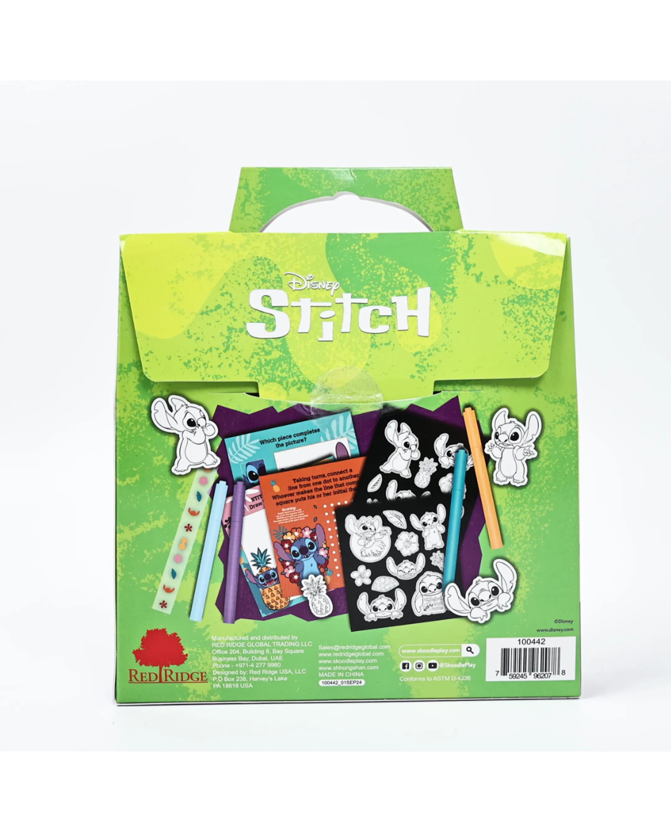 Stitch Color & Jewel Velvet Stickers - Multicolor