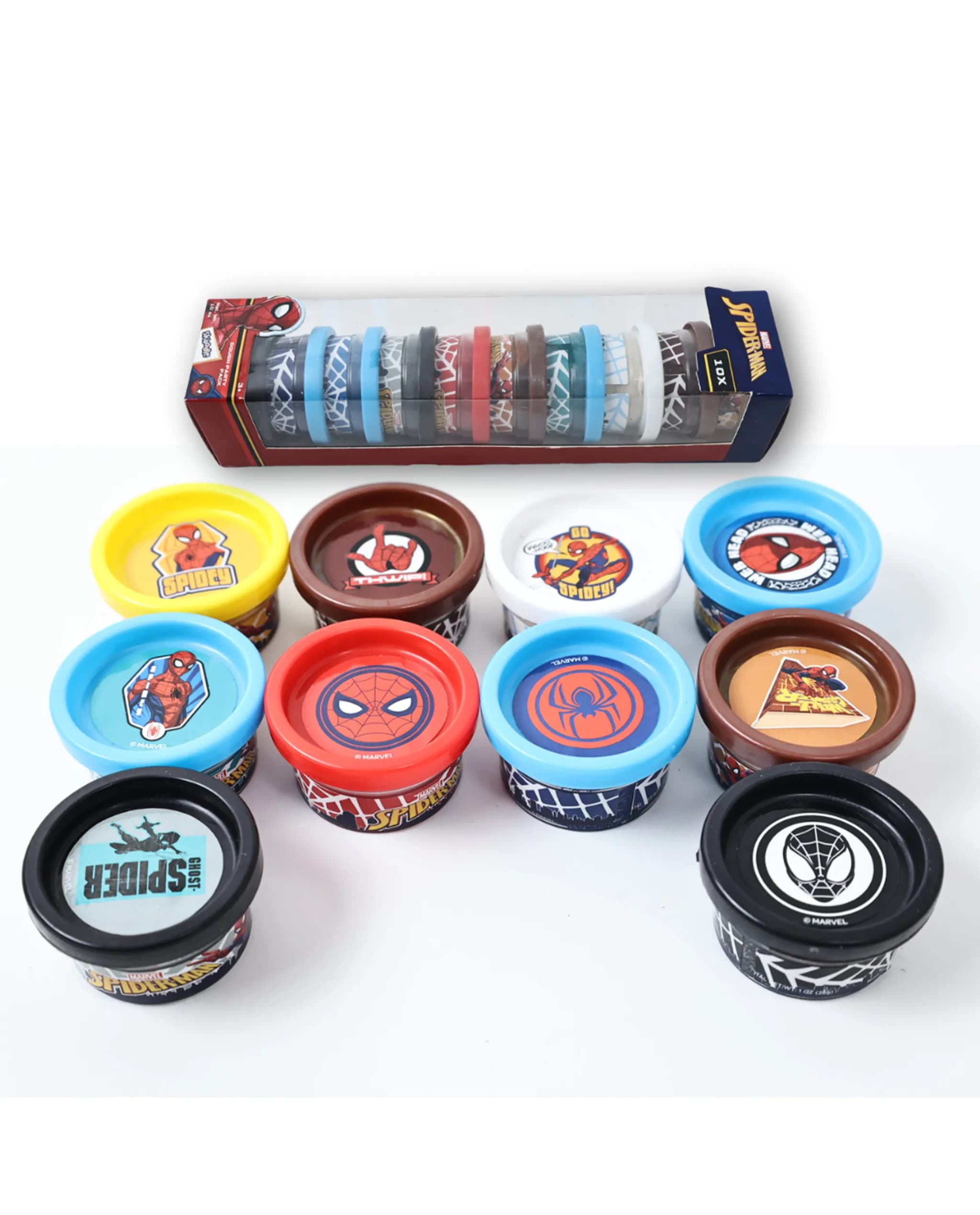 Spider-Man Dough Party Pack - Multicolor