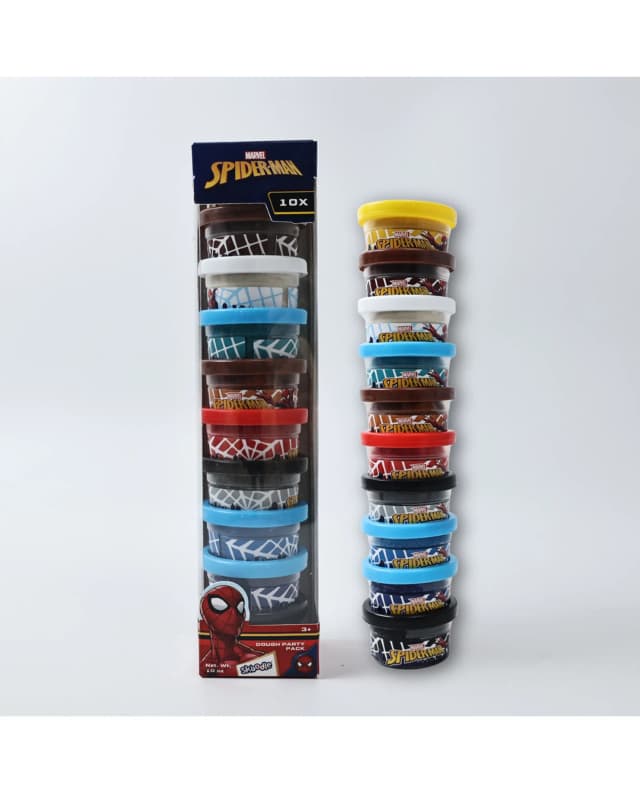 Spider-Man Dough Party Pack - Multicolor thumbnail 2