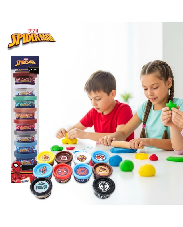 Spider-Man Dough Party Pack - Multicolor thumbnail 4