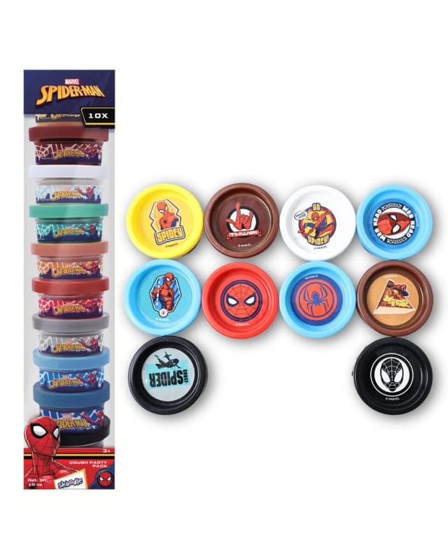 Spider-Man Dough Party Pack - Multicolor thumbnail 5