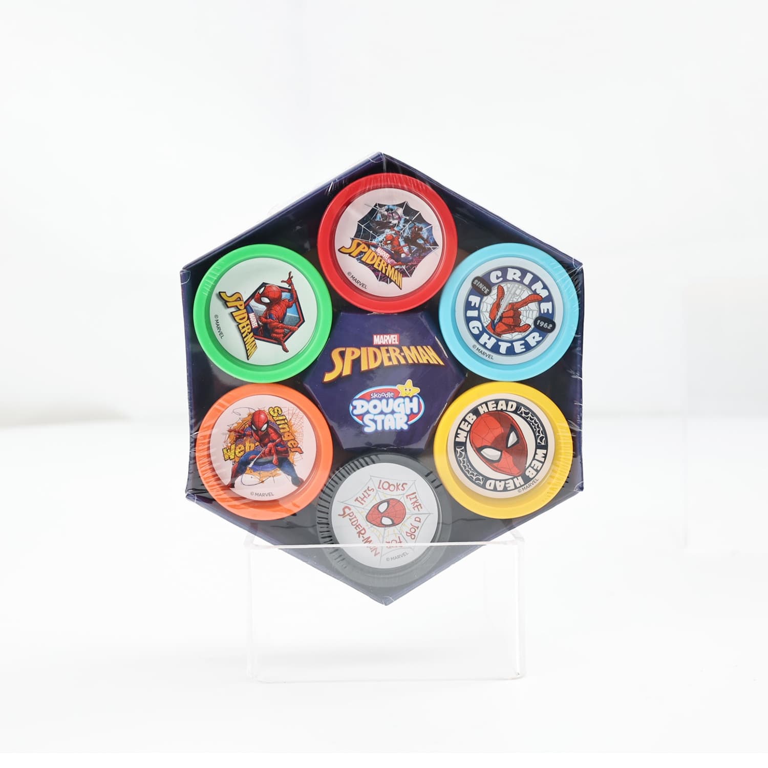 Spider-Man Spiderman 6ct Carnival Pack Dough - Multicolor