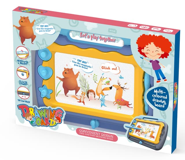 Babies & more Drawing Board - Kids Educational Toy - Multicolor thumbnail 3