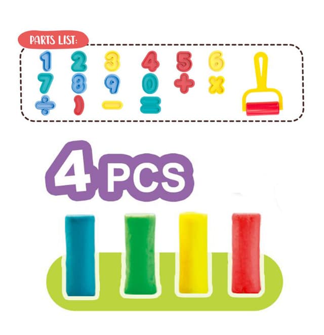 Babies & more Color Dough Set - Creative Kids Toy - Multicolor thumbnail 1