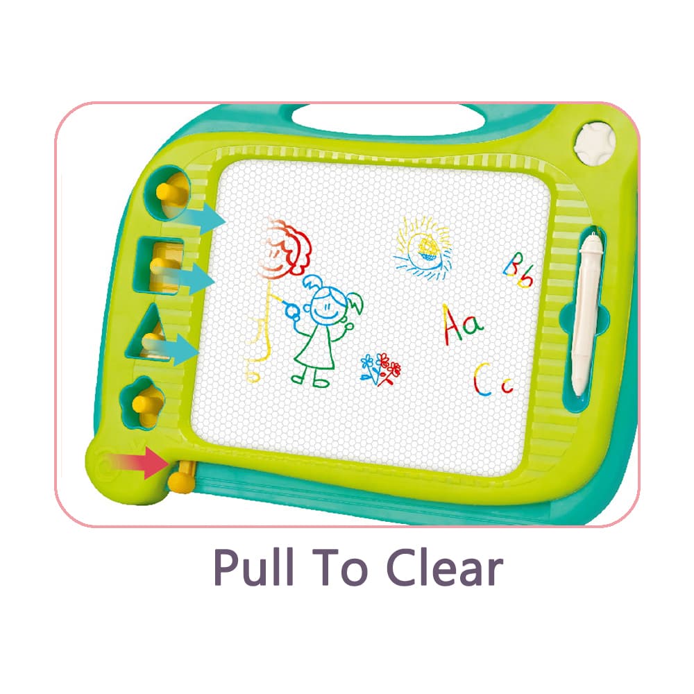 Babies & more Drawing Board - Kids Educational Toy - Blue thumbnail 2