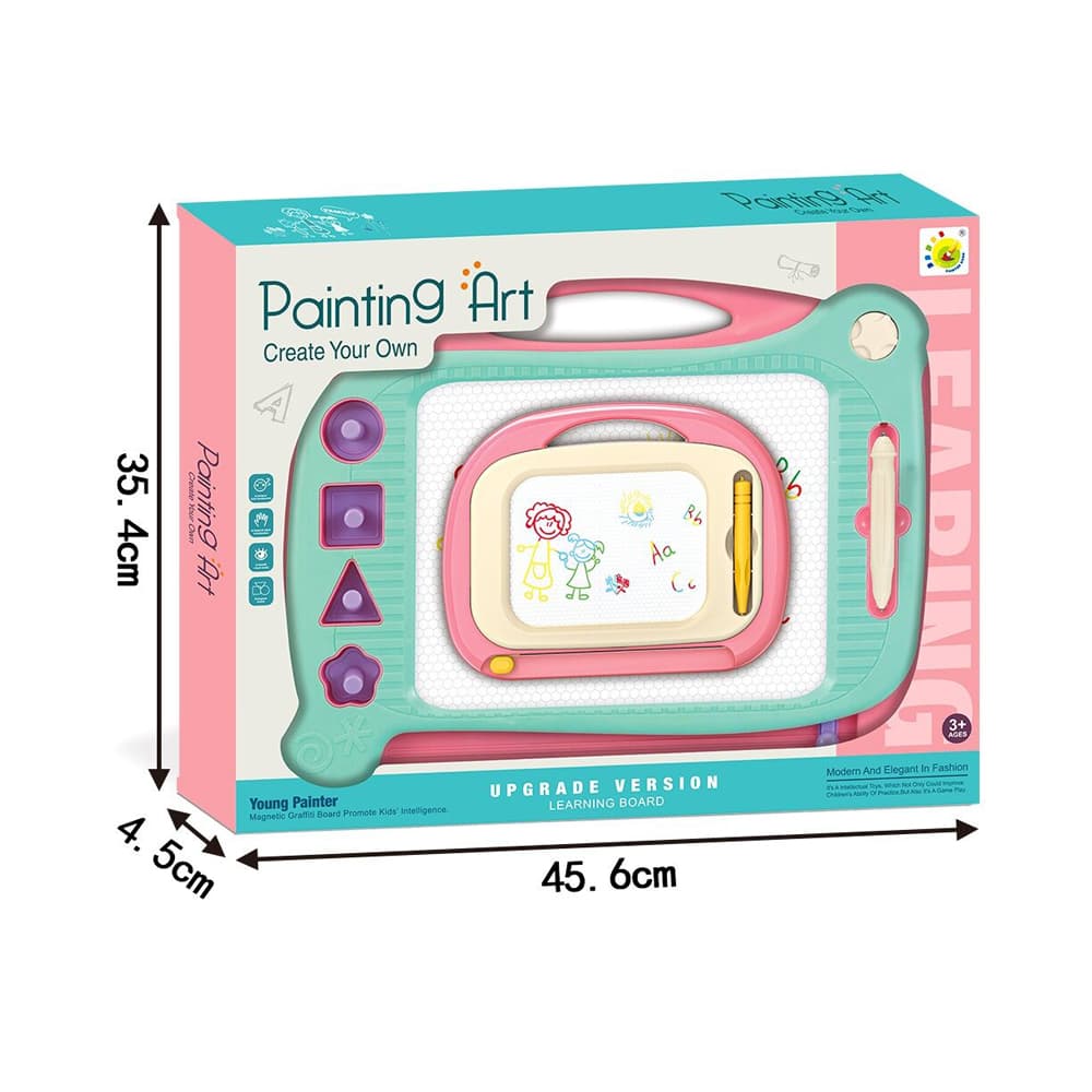 Babies & more Drawing Board - Kids Educational Toy - Blue thumbnail 4