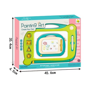 Babies & more Drawing Board - Kids Educational Toy - Green thumbnail 4