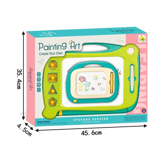 Babies & more Drawing Board - Kids Educational Toy - Green thumbnail 4