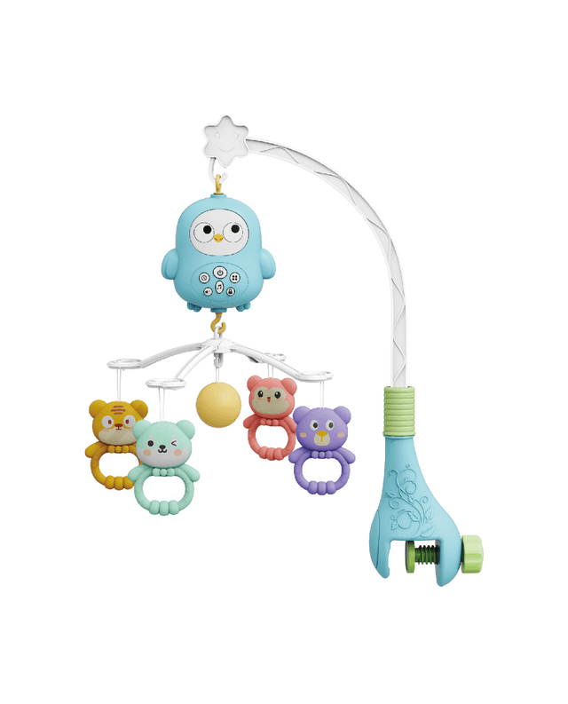 Babies & more Battery Operated Crib Mobile - Baby Musical Toy - Pink,Blue thumbnail 1