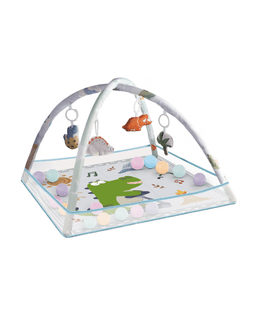 Babies & more Baby Playgym - Animal Theme - Baby Activity Toy - White