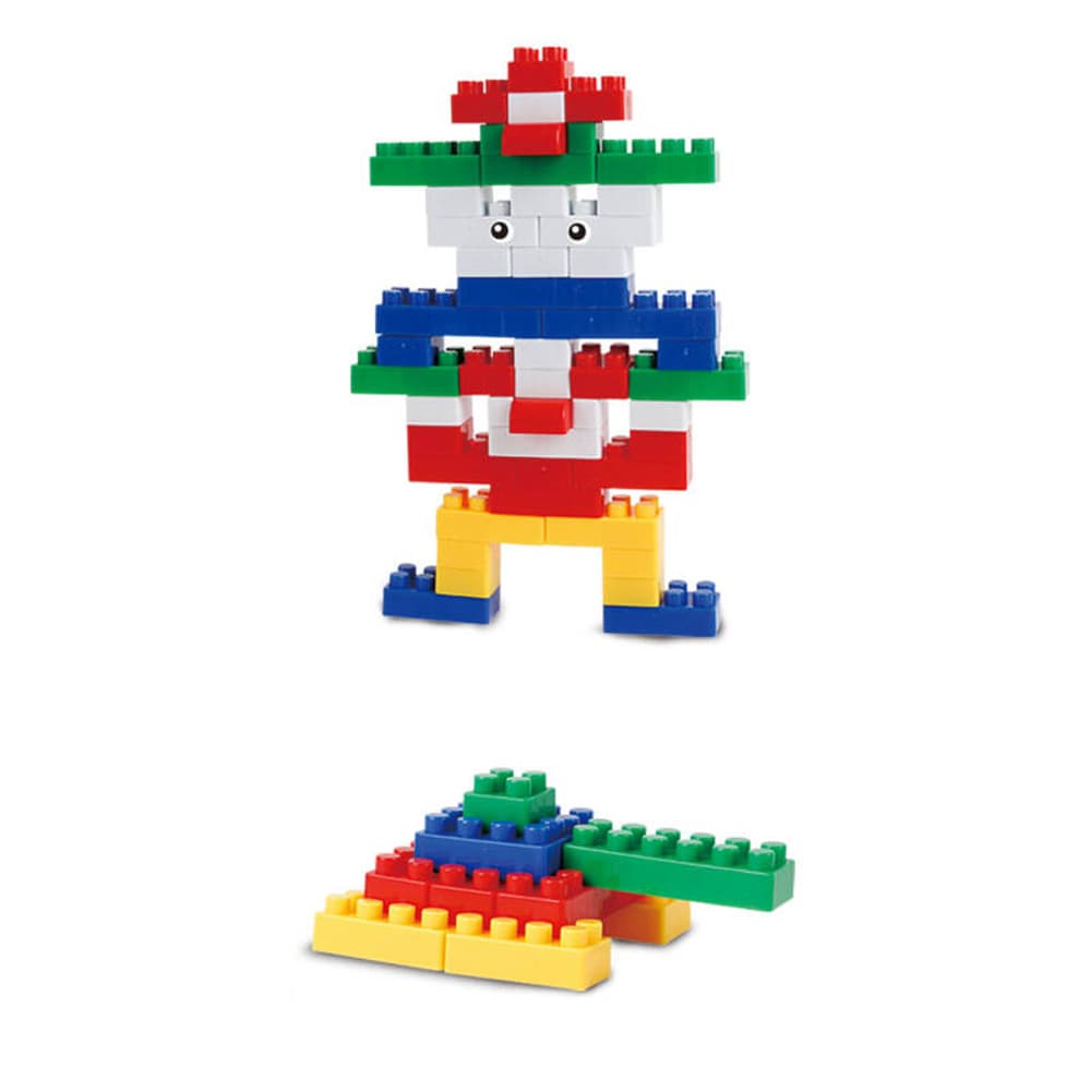 Babies & more Block Set - 500 Pcs - Educational Building Toy - Multicolor