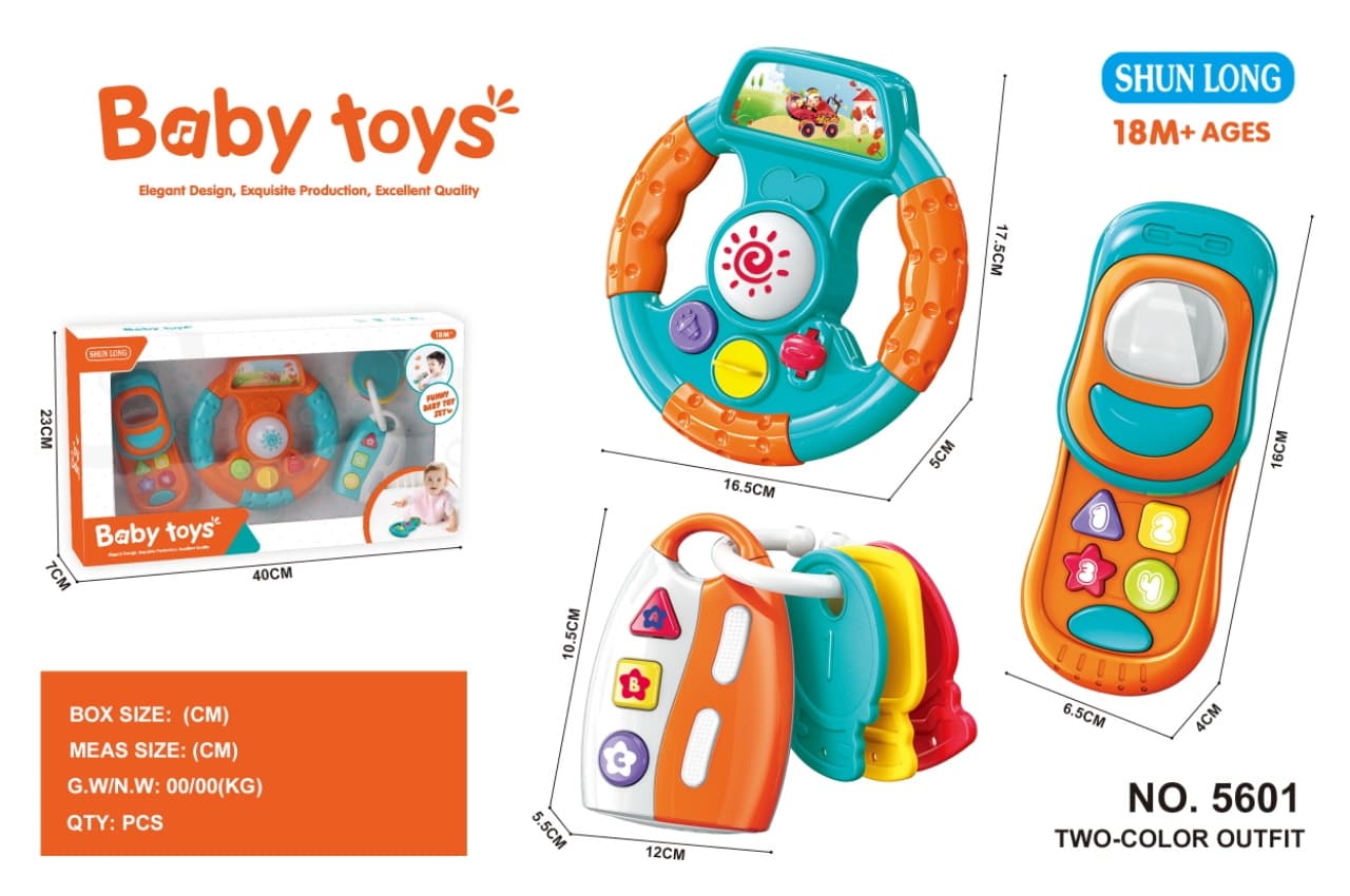 Babies & more Baby Toy Set - Educational Play Set - Multicolor view 1