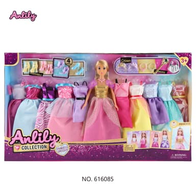 Anlily, 11.5-Inch Dress-Up Doll - Multicolor thumbnail 3