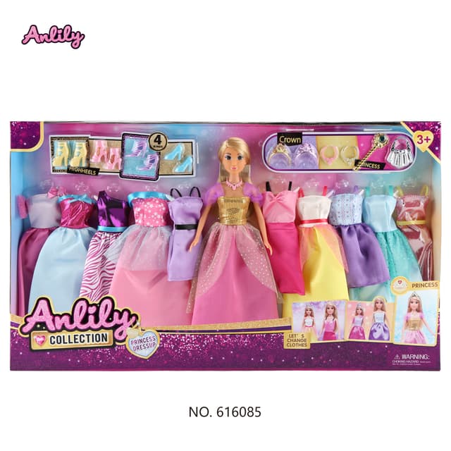 Anlily, 11.5-Inch Dress-Up Doll - Multicolor thumbnail 3
