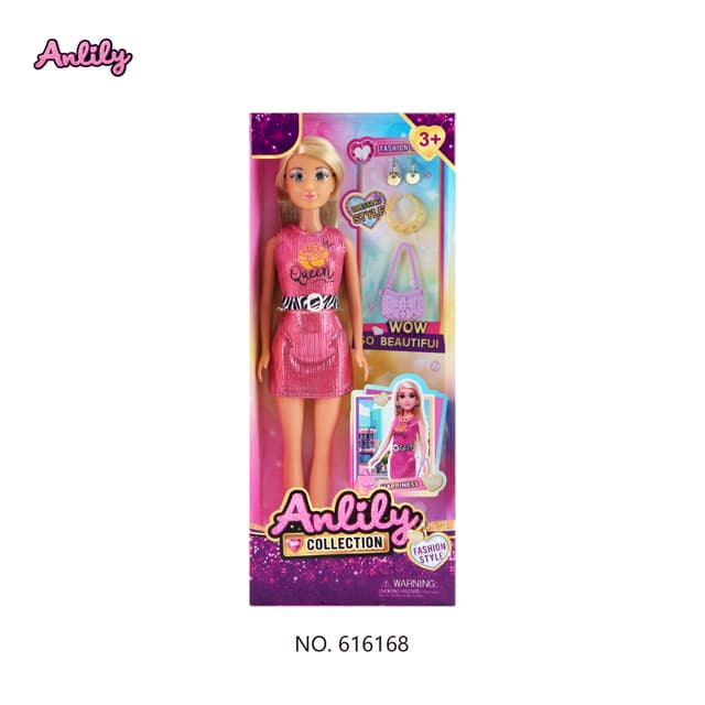 Anlily, 11.5-Inch Doll - Multicolor thumbnail 3