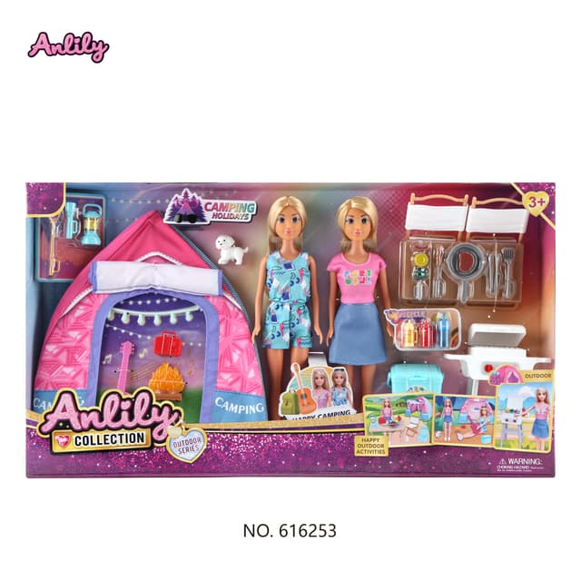 Anlily, 11.5-Inch Camping Doll Playset - Multicolor thumbnail 3