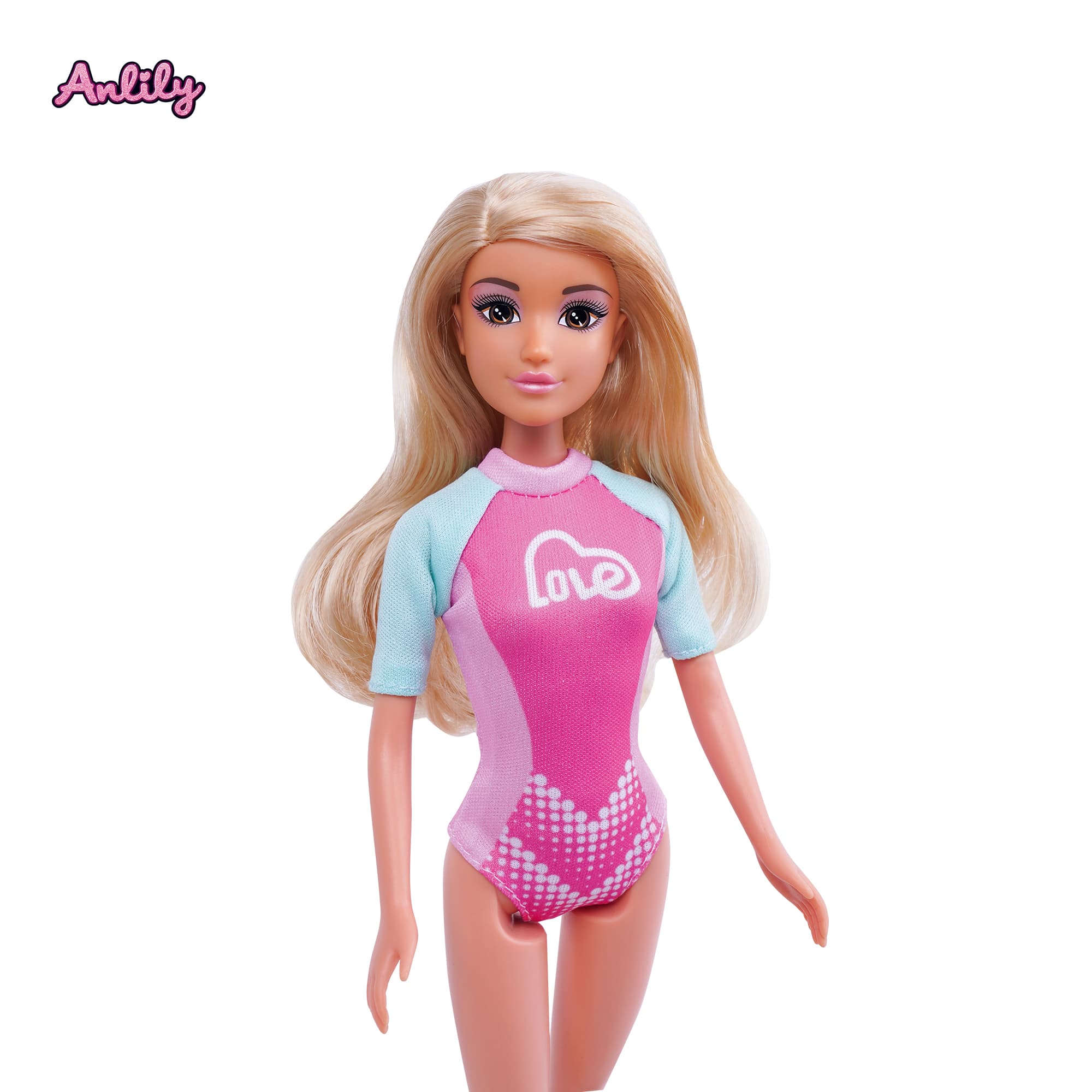 Anlily, 11.5-Inch Doll With Diving Set - Multicolor