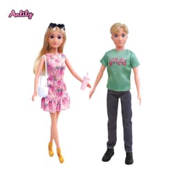 Anlily, 11.5-Inch Fashion Doll Set - Multicolor