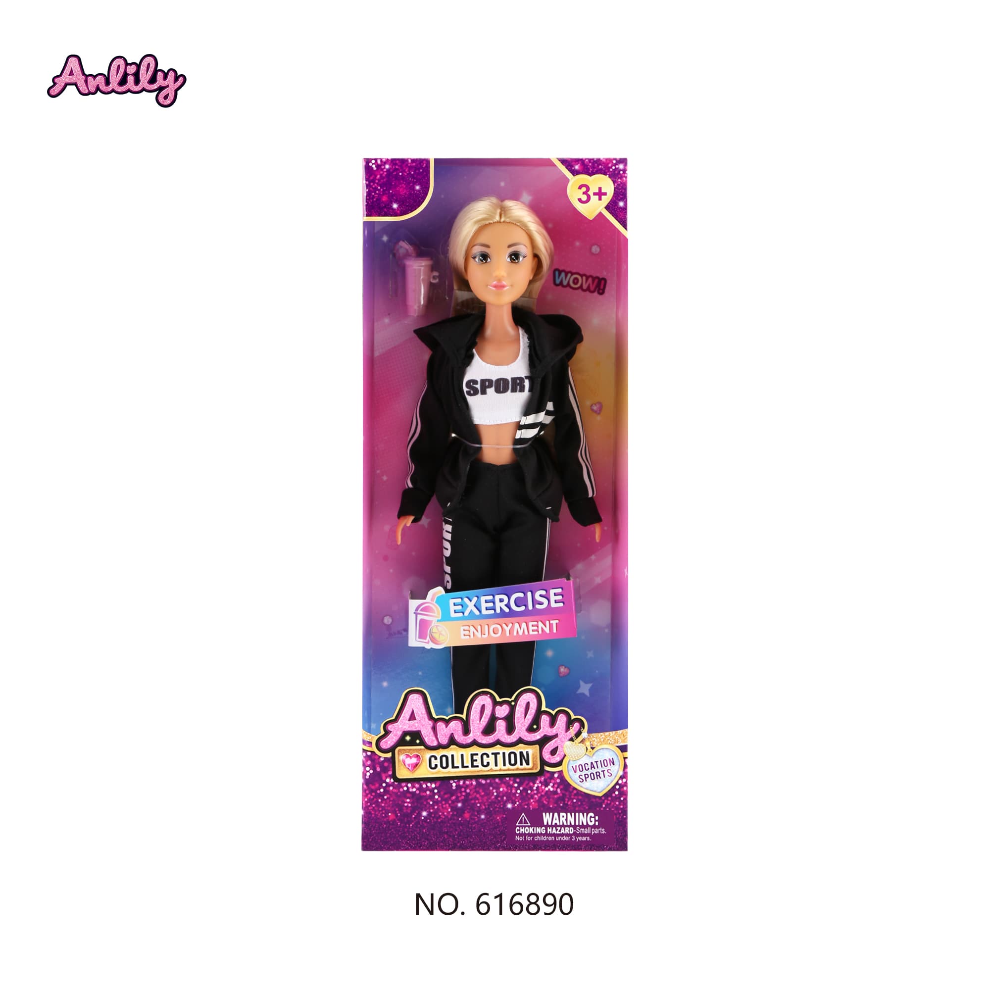 Anlily, 11.5-Inch Doll - Multicolor