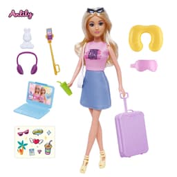 Anlily, 11.5-Inch Doll Set - Multicolor