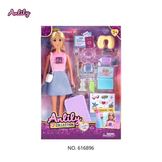 Anlily, 11.5-Inch Doll Set - Multicolor thumbnail 3