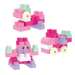 Babies & more Pink 50 Pcs Block Set - Educational Building Toy