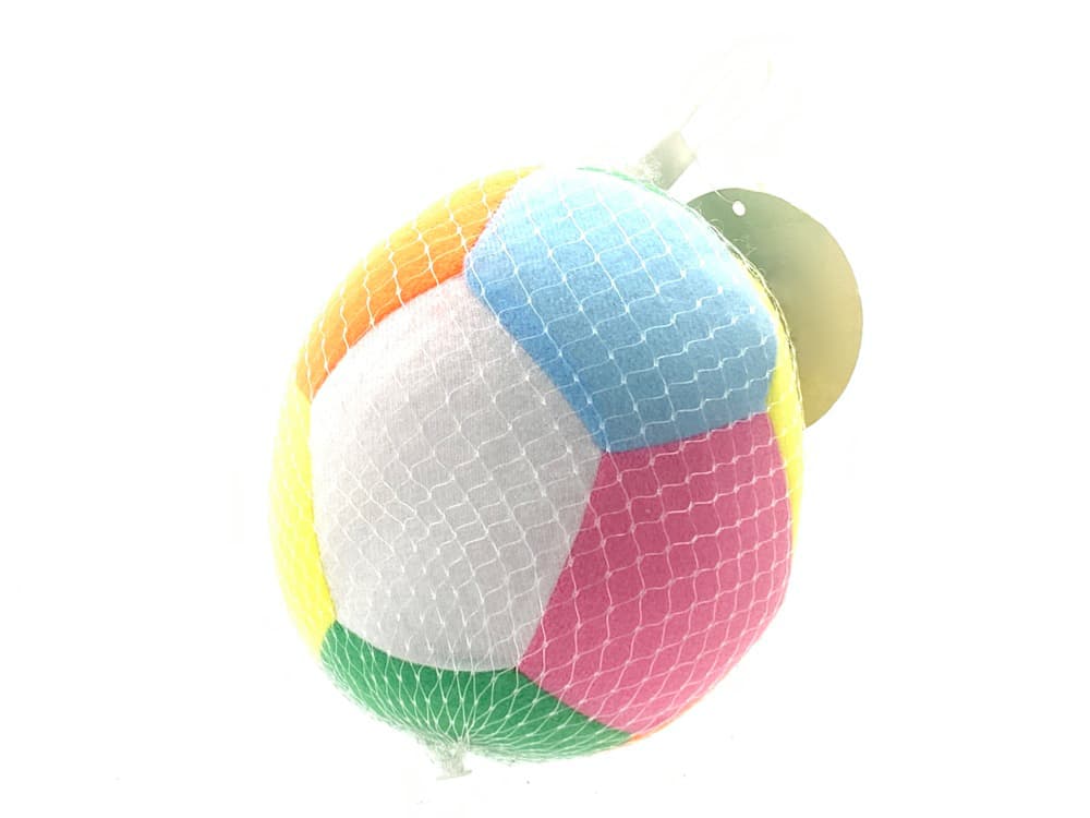 Babies & more 6 Inch Ball With Bell - Baby Sensory Toy - Multicolor