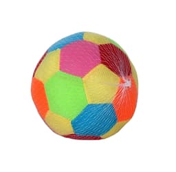 Babies & more 5 Inch Soft Ball With Bell - Baby Sensory Toy - Multicolor