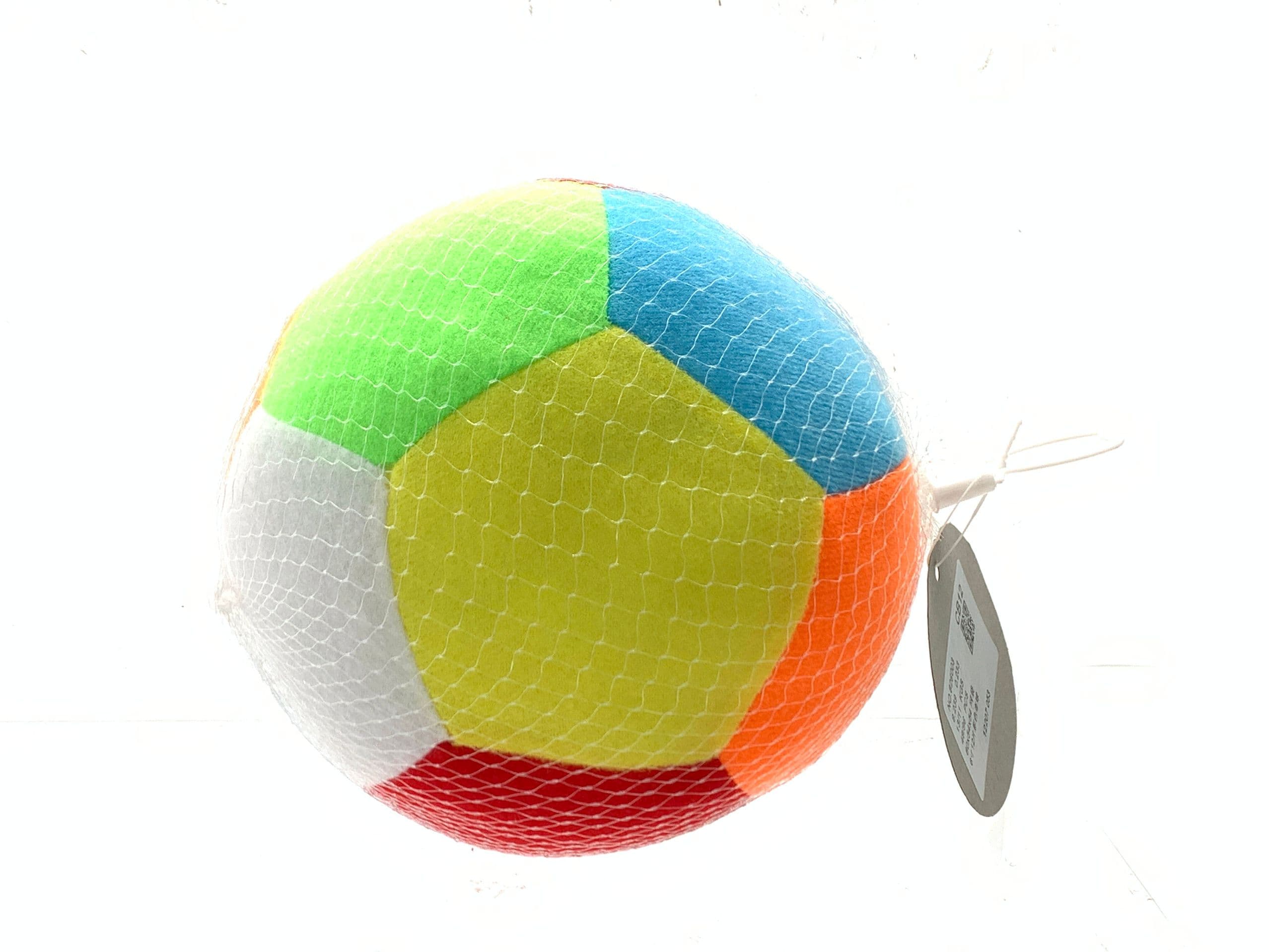 Babies & more 6 Inch Ball With Bell - Baby Sensory Toy - Multicolor