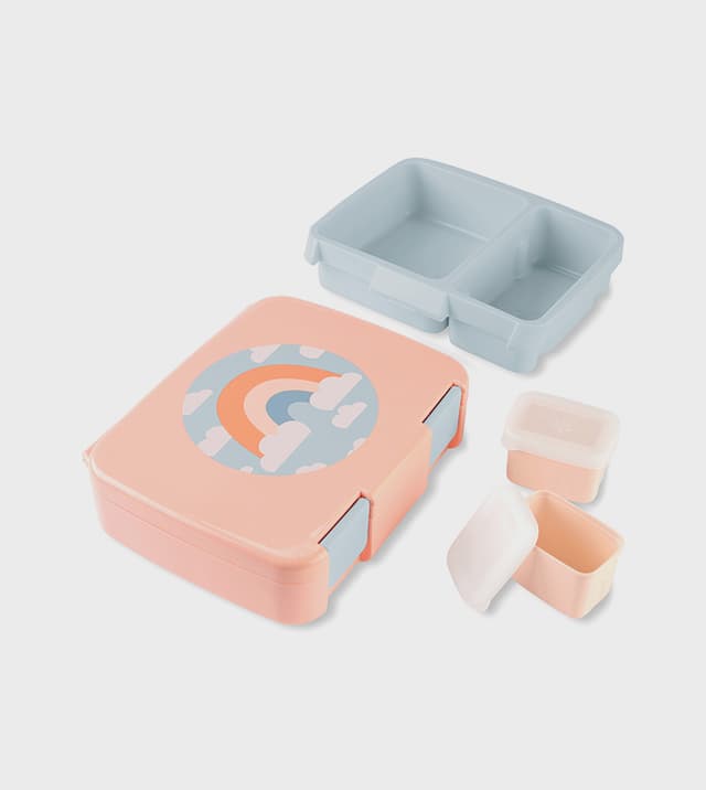 Skip Hop Spark Style Bento Box Sky Pink thumbnail 2