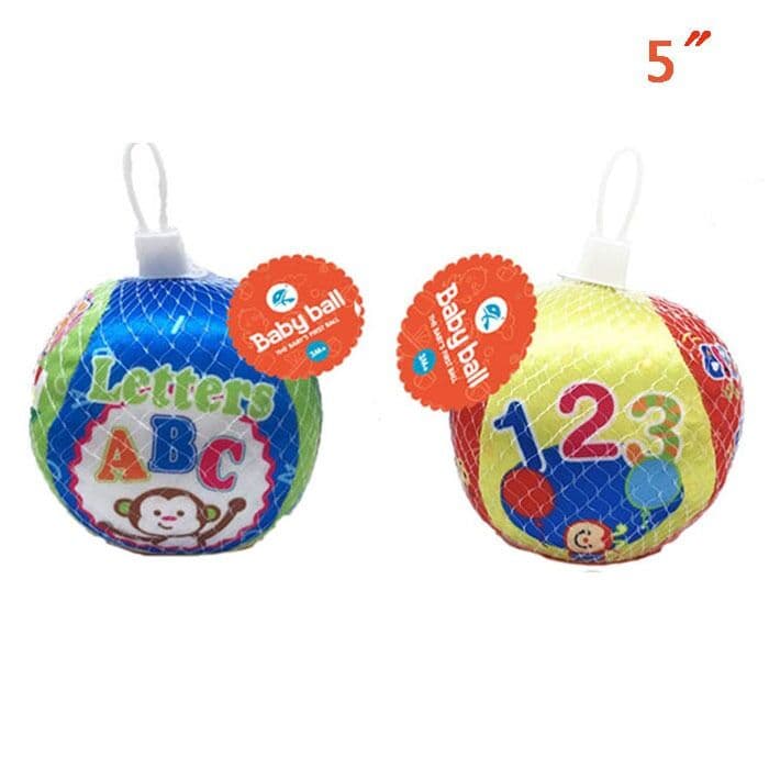 Babies & more 5 Inch Baby Ball - Sensory Toy - Multicolor
