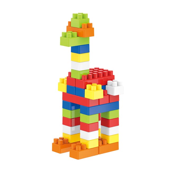 Babies & more Block Set - 220 Pcs - Educational Building Toy - Blue thumbnail 2
