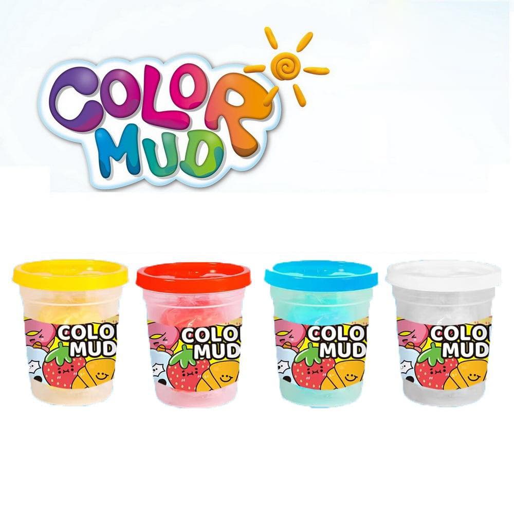 Babies & more Play Dough - 4 Pcs Set - Creative Play Toy - Multicolor