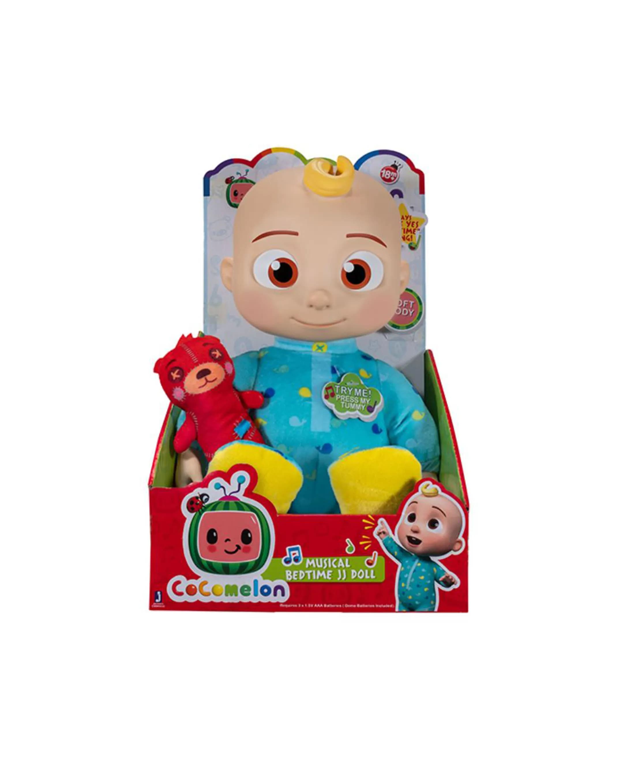 Cocomelon JJ Bedtime Doll Toy for Kids - Blue