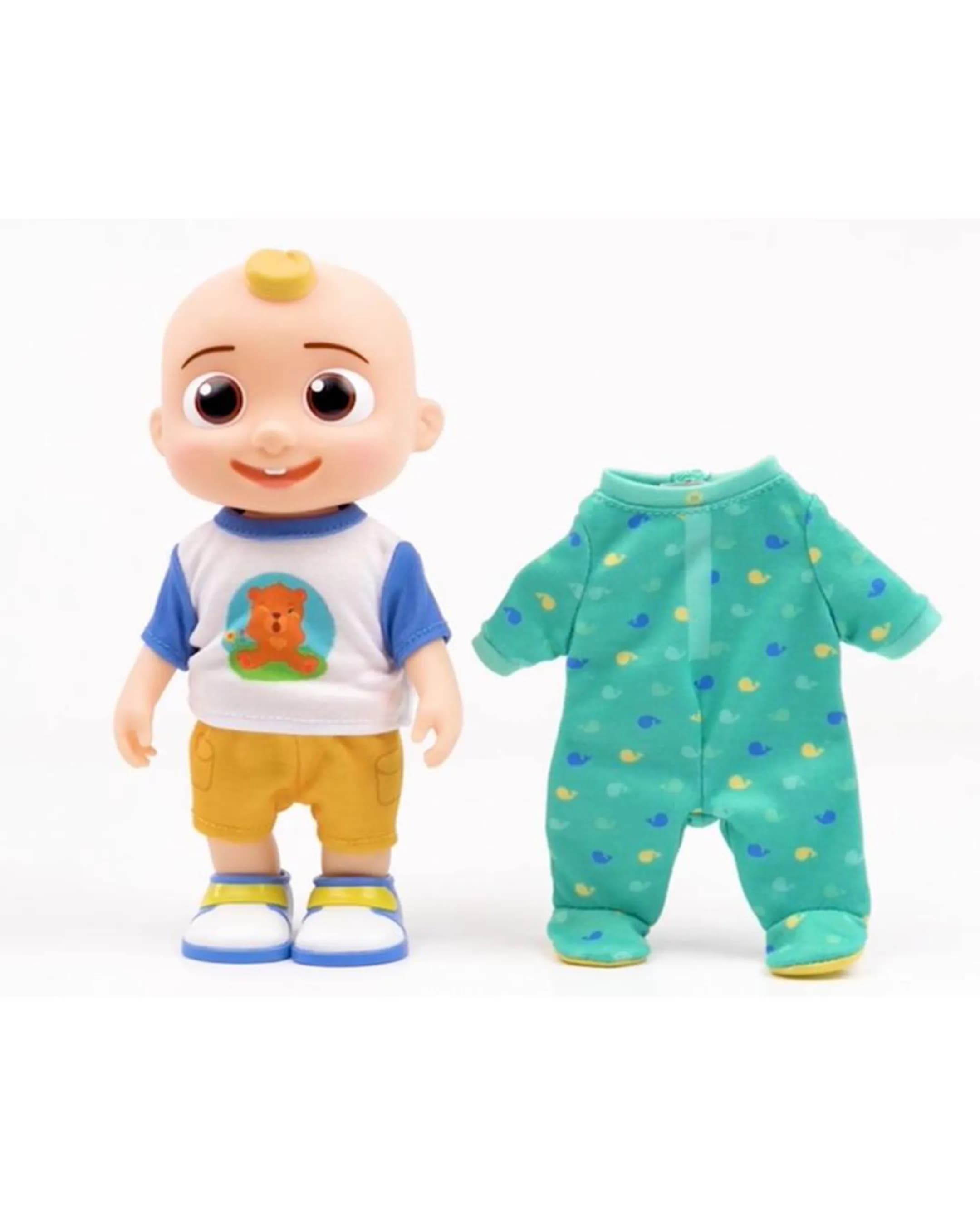 Cocomelon Dress-Up JJ Doll - 9 Inch - Multicolor