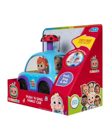 Cocomelon Push & Sing Vehicle - Multicolor thumbnail 1