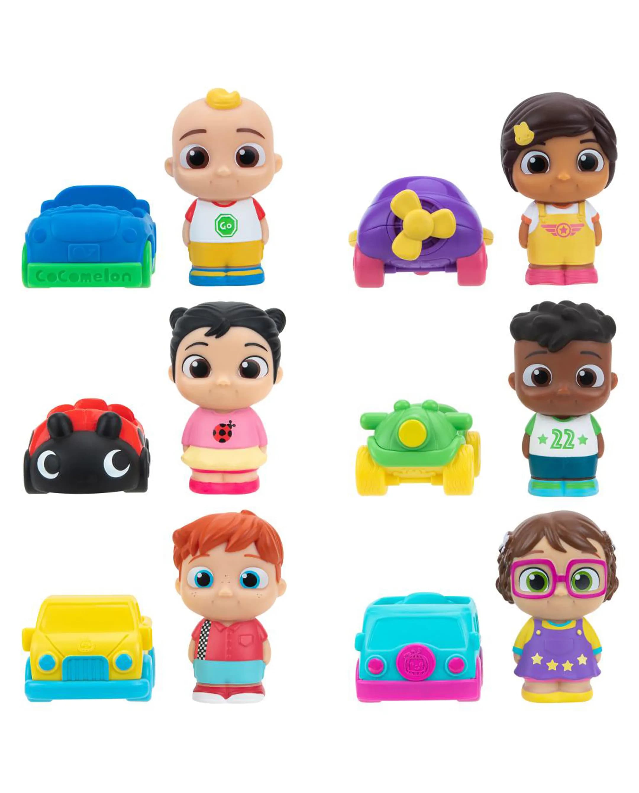 Cocomelon Cruisers - 6 Assorted - Multicolor