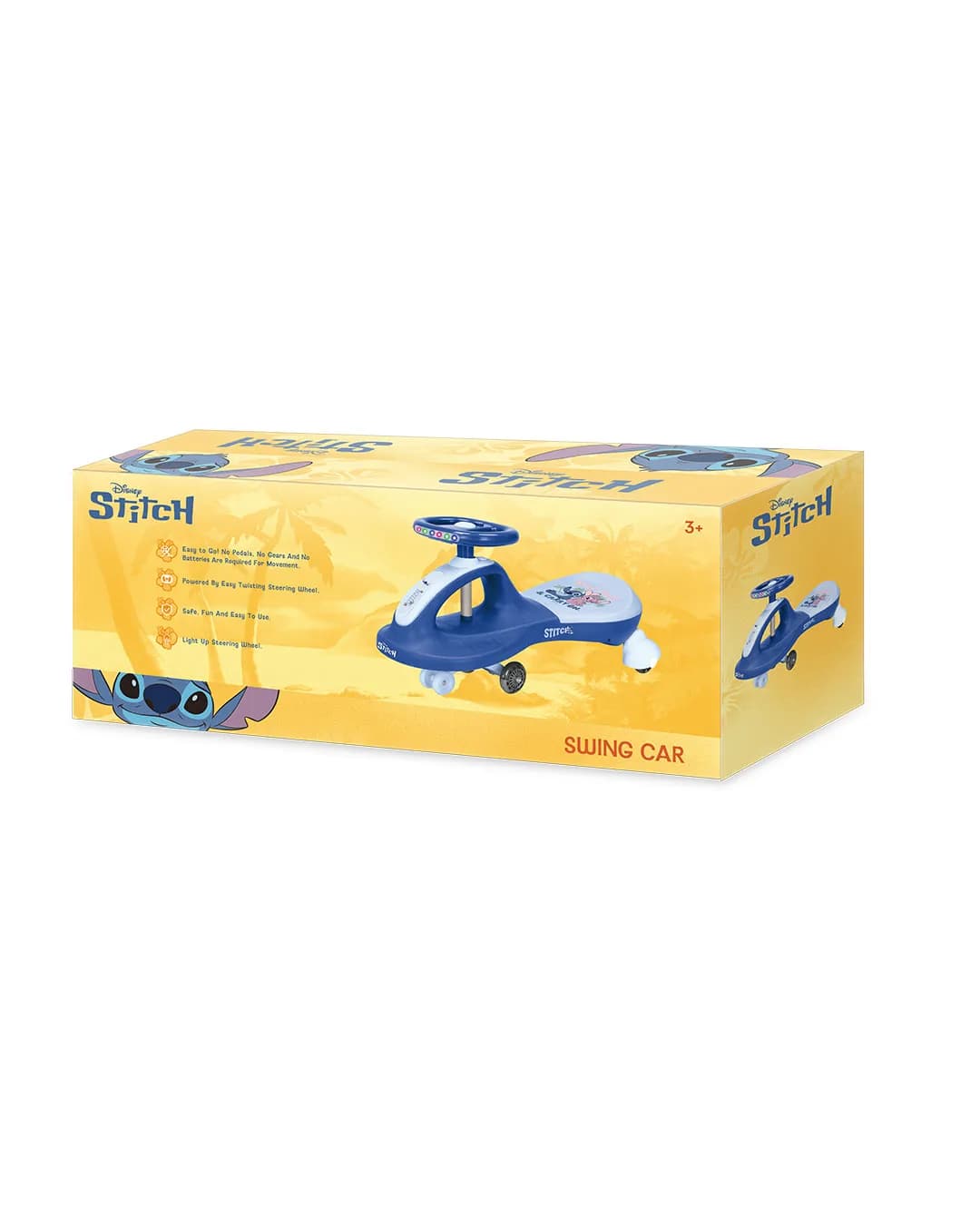 Babies & more Stitch Swing Car - Multicolor