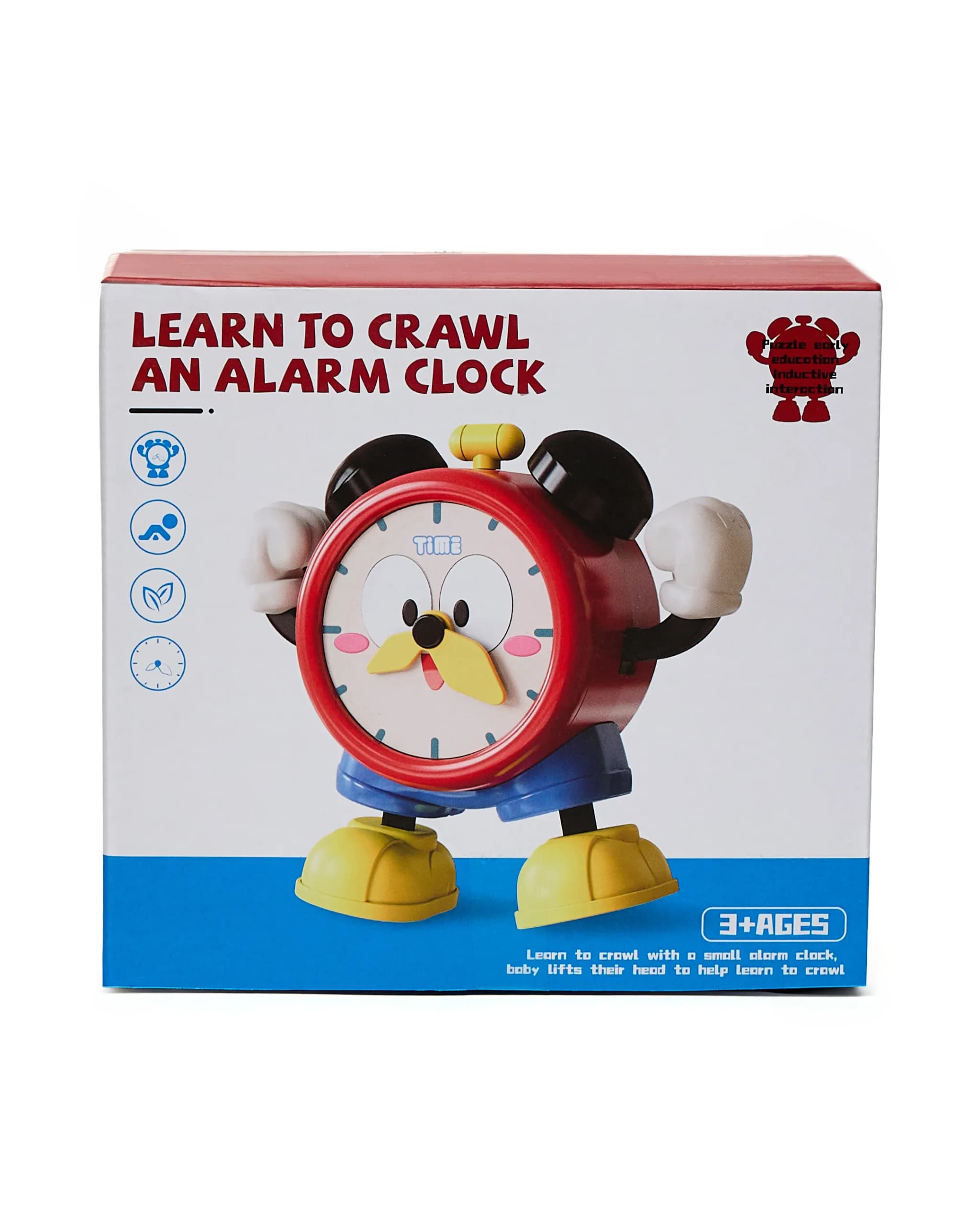 Babies & more Dancing Clock With Light & Mu - Multicolor