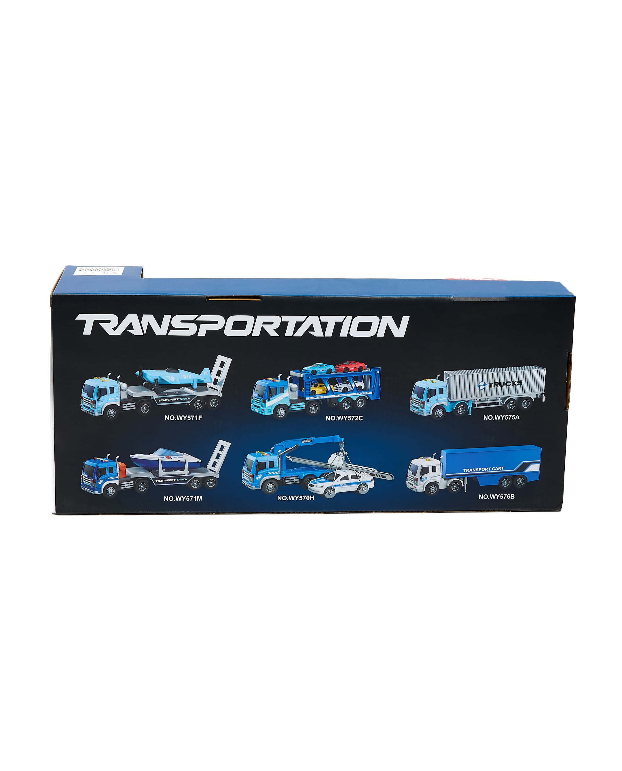 1:16 Friction Trailer with Boat with Light & Sound Multicolor thumbnail 2