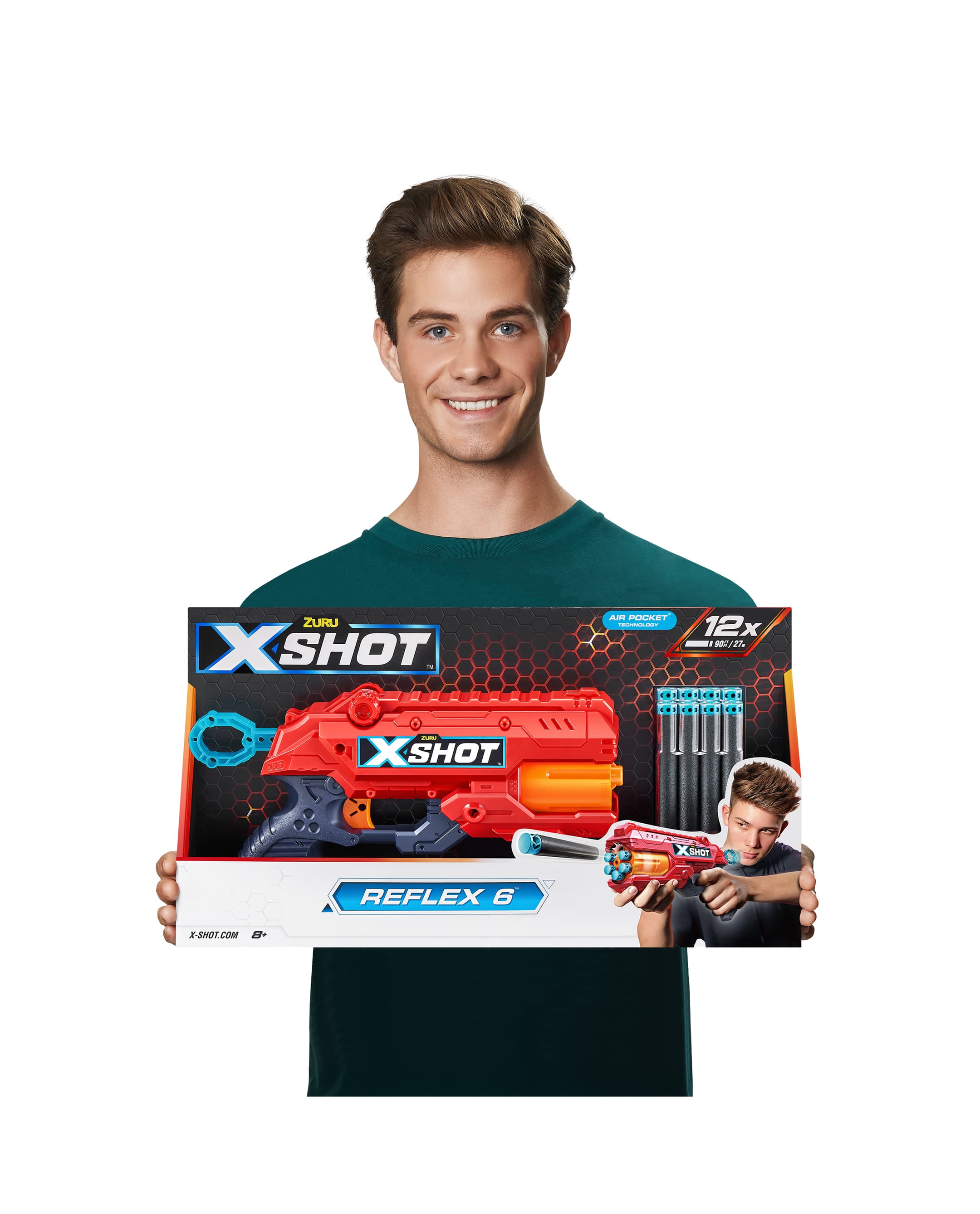 X-Shot Excel Reflex-6 (16Darts) - Multicolor thumbnail 4
