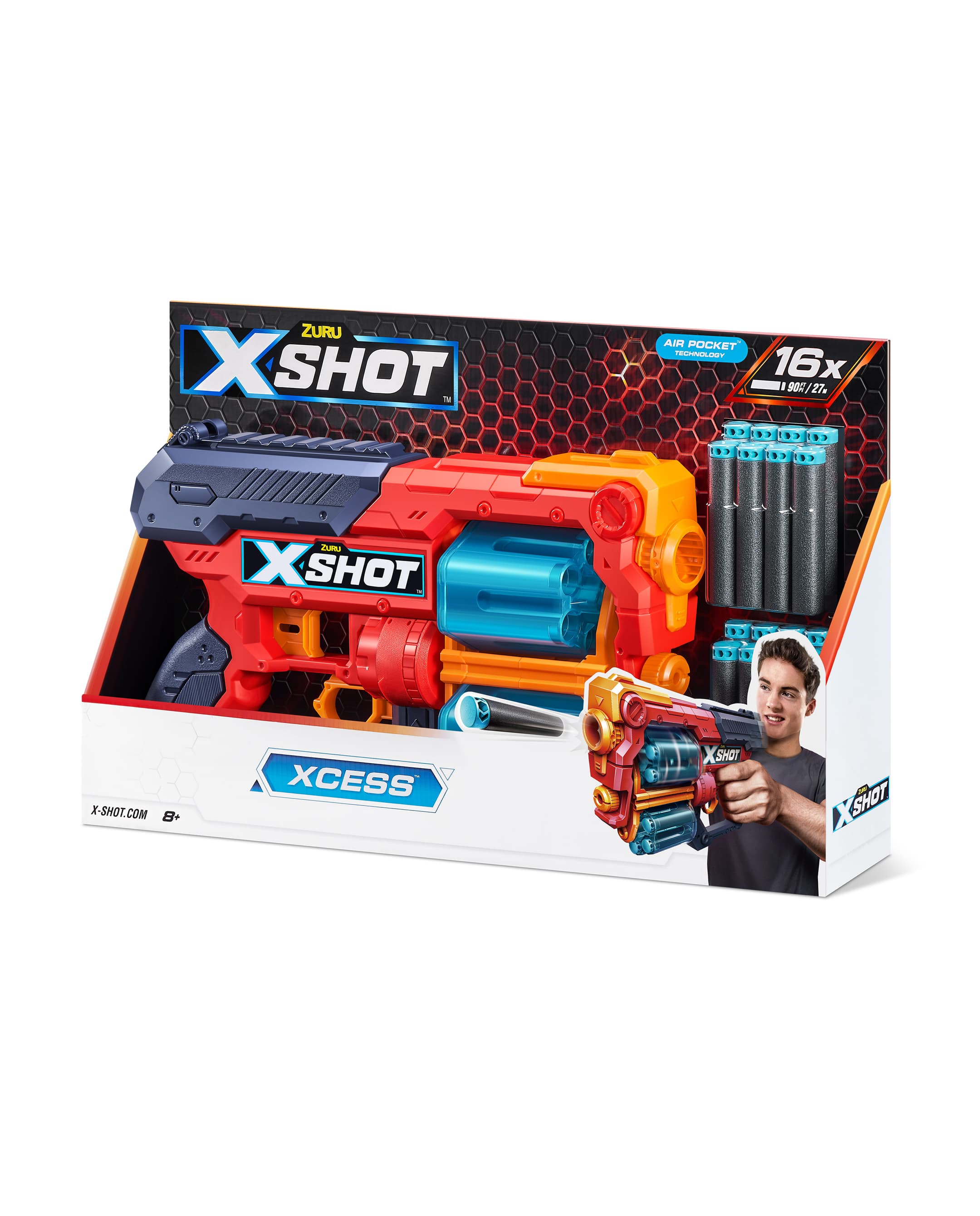 X-Shot Excel Xcess Tk-12 (16Darts) - Multicolor thumbnail 4
