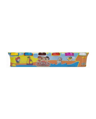 Babies & more Color Dough - 6 Pcs Set - Creative Play Toy - Multicolor thumbnail 1