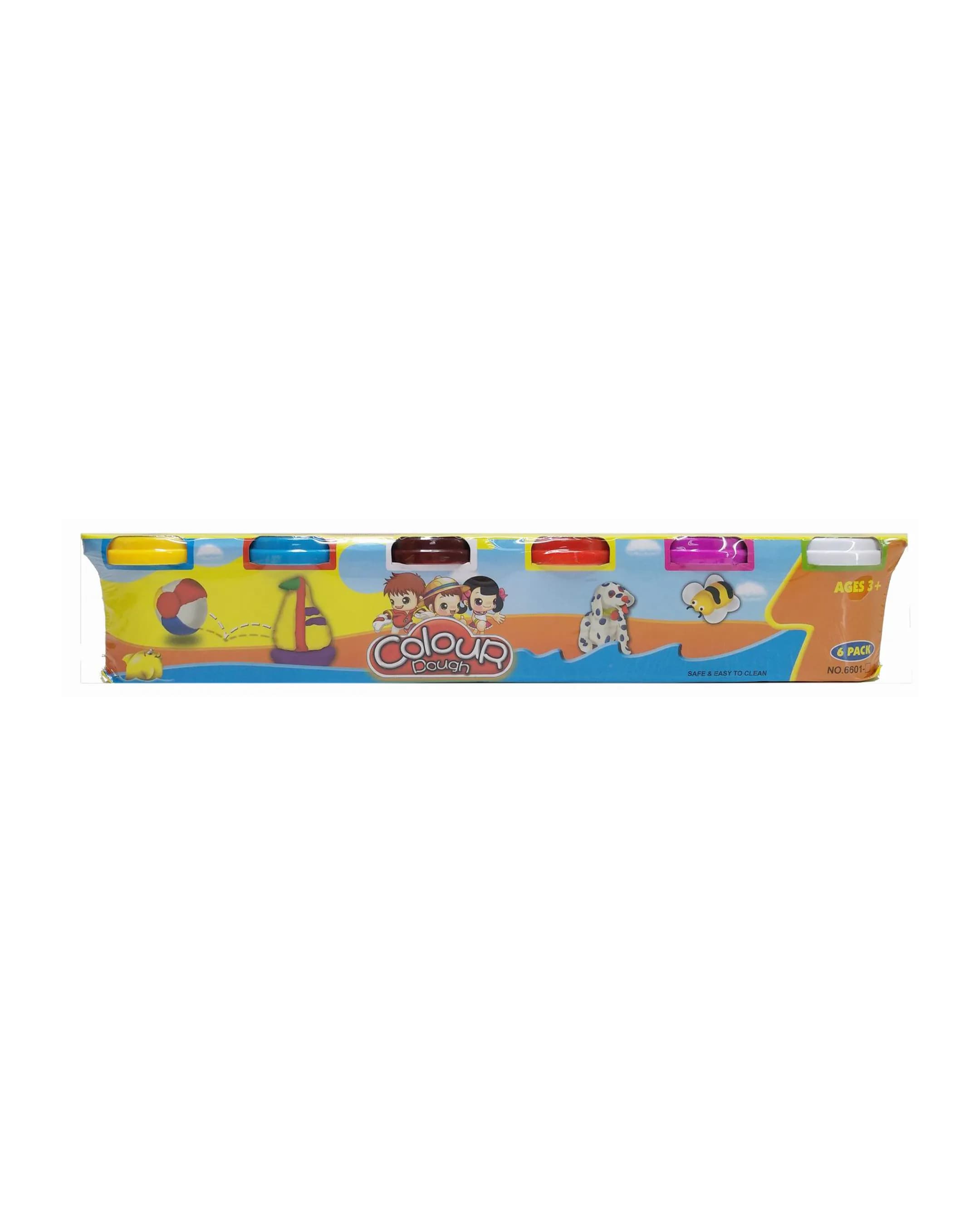 Babies & more Color Dough - 6 Pcs Set - Creative Play Toy - Multicolor