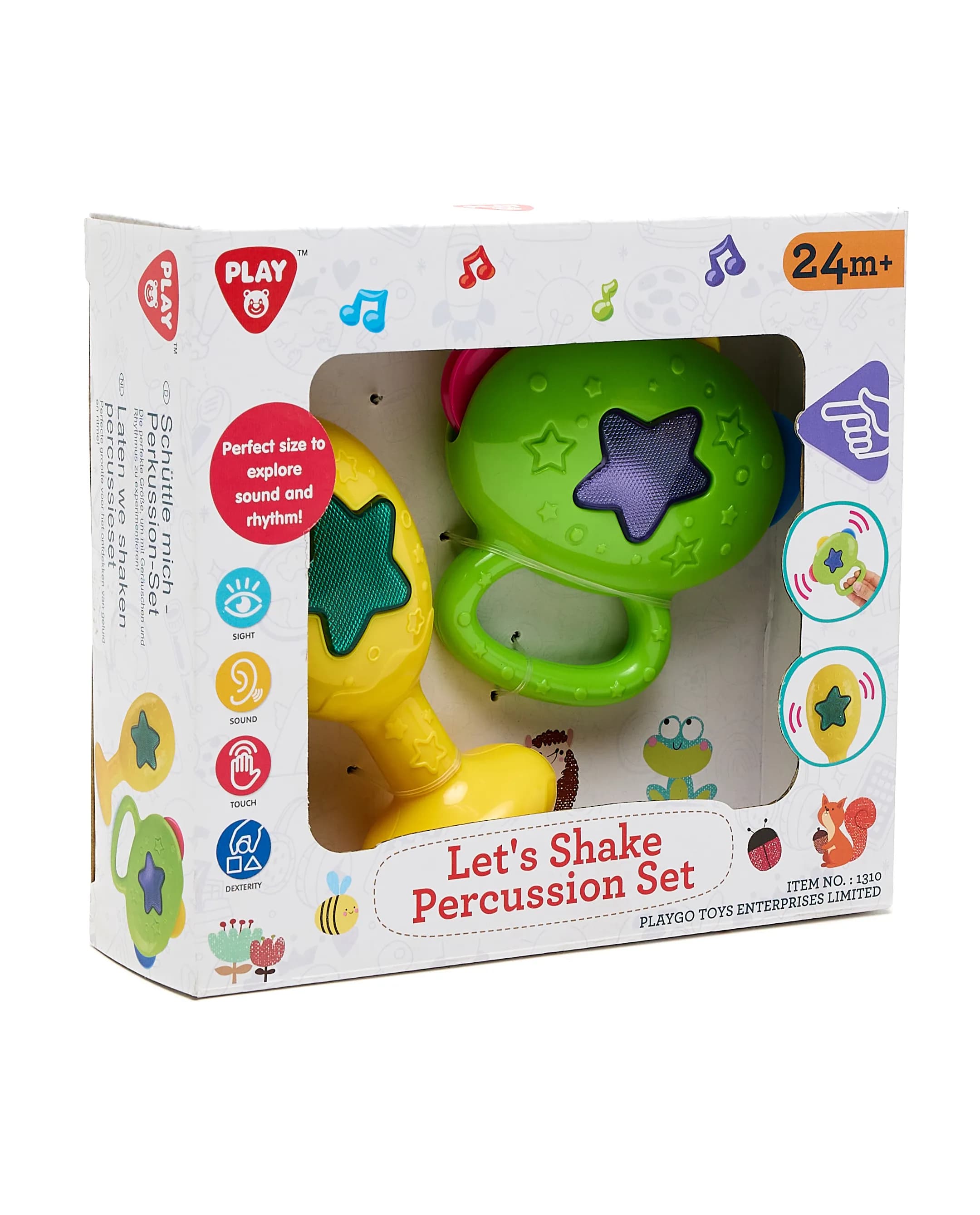 Babies & more Attractive and engaging Let's Shake Percussion SET for kids - Multicolor thumbnail 3