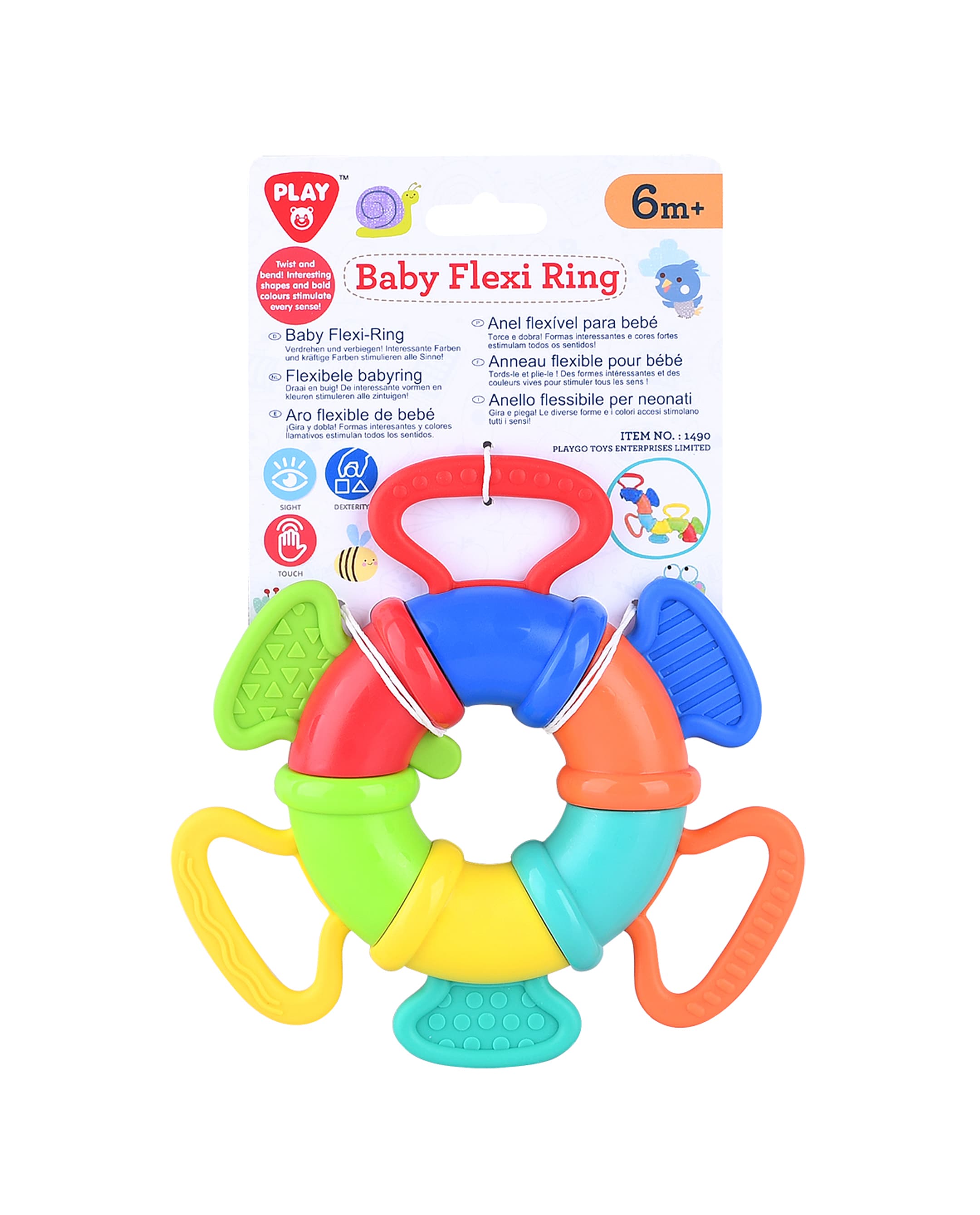 Play-Go Baby Flexi Ring Toy thumbnail 2