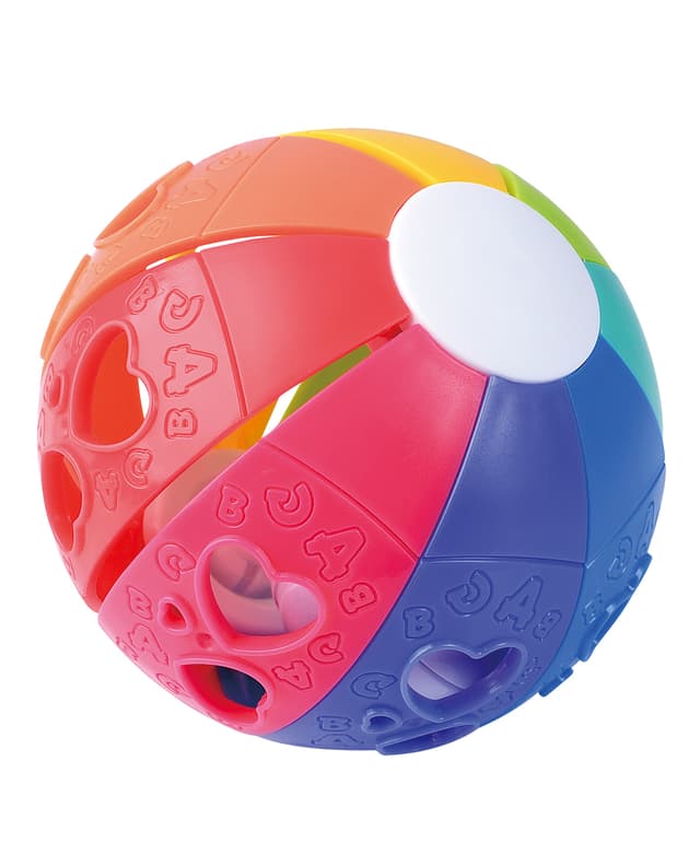 Play-Go Rainbow Swirl Ball Baby Activity Toy thumbnail 1
