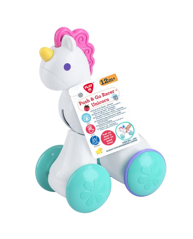 Value Mix Unicorn Push & Go Racer Toy thumbnail 2