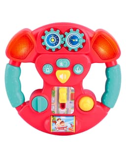 Play-Go Off To The Rescue Steering Wheel Toy