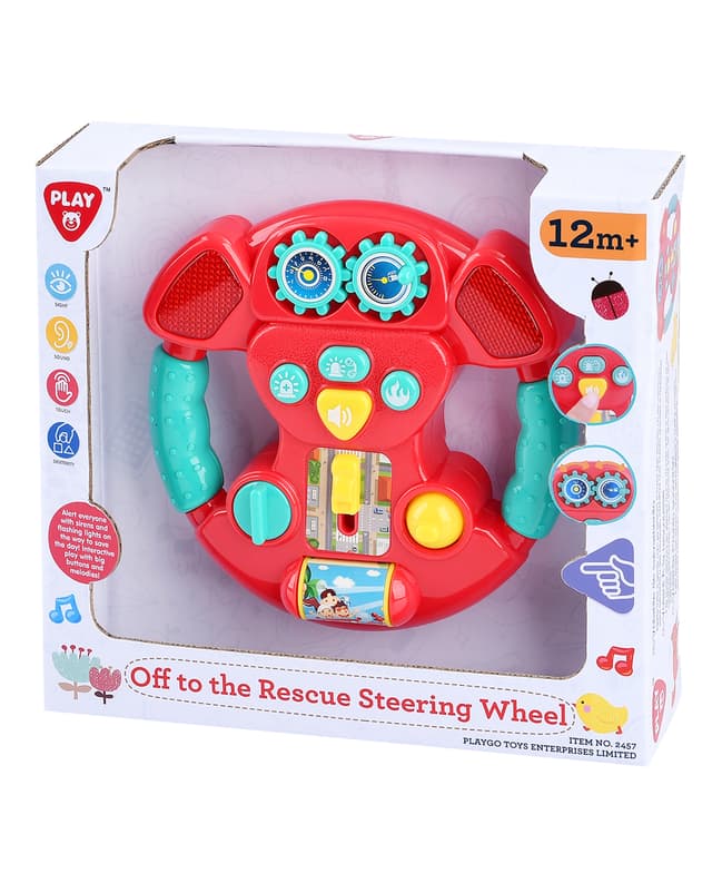 Value Mix Interactive Rescue Steering Wheel Toy thumbnail 2